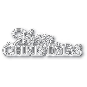 94584 Merry Christmas Posh Script Craft Die