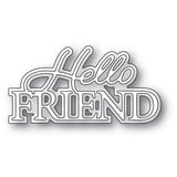 94586 Hello Friend Posh Script Craft Die