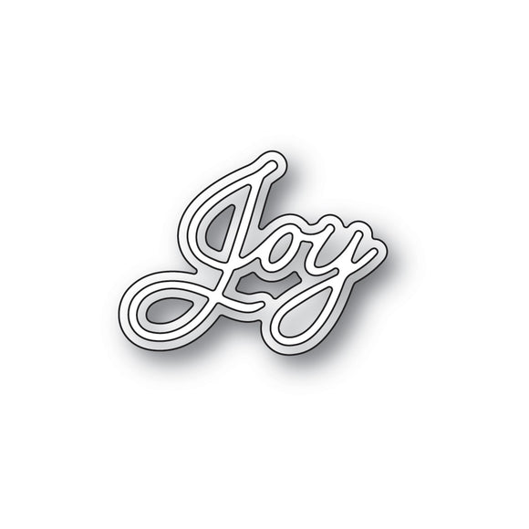 94591 Joy Posh Script Craft Die