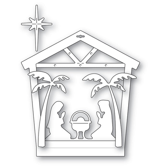 94602 Nativity House Frame Craft Die