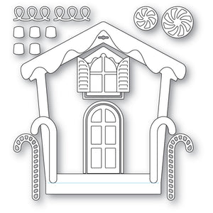 94603 Gingerbread House Frame Craft Die