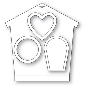 94606 House Frame Background Craft Die