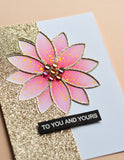 94607 Contempo Poinsettia and Stencil Craft Die