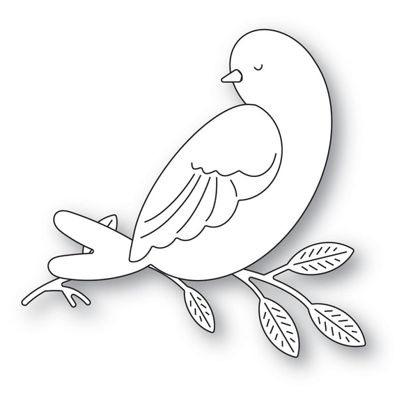 94620 Serene Bird and Branch Craft Die