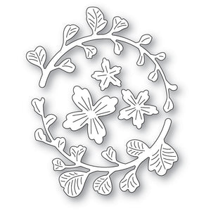 94666 Paisley Bloom Leaf Arch Craft Die
