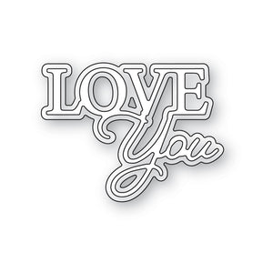 94668 Love You Posh Script
