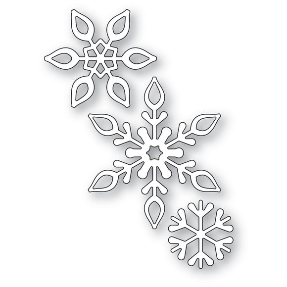 94705 Celeste Snowflake Trio