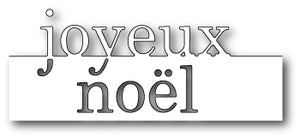 99027 Grand Joyeux Noel craft die