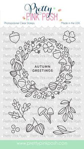 Autumn Wreath Stamp Set