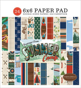 Greetings from Summer Camp 6 x 6 Paper Pad