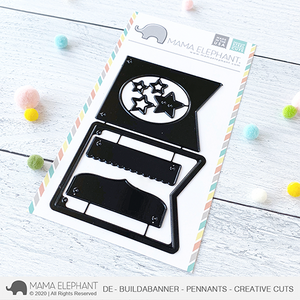 Mama Elephant Buildabanner - Pennants Creative Cuts