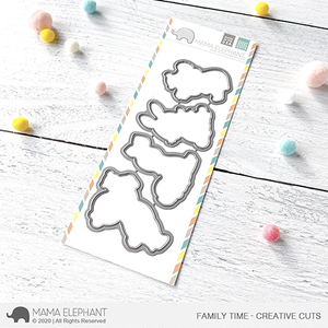 Mama Elephant Family Time Creative Cuts