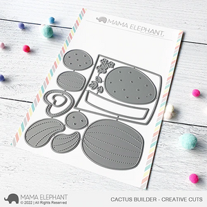 Mama Elephant Cactus Builder Creative Cuts