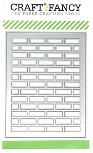 CF201 Brick Wall craft die