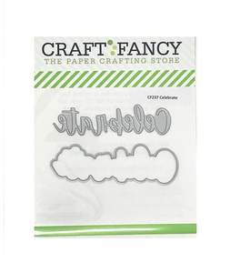 CF237 Celebrate craft die