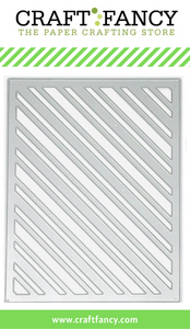 CF245 Candy Stripes craft die