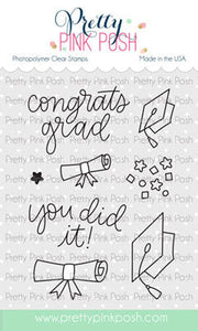 Congrats Grad Stamp Set