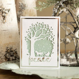 D117 Peace & Joy craft die