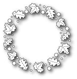 D119 Stitched Autumn Wreath craft die