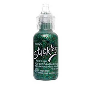 Holly Glitter Glue Stickles