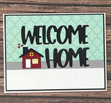 CF268 Welcome Home Craft Die