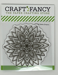 CF506 Dahlia Dreams Clear Stamp
