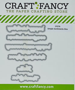 CF276 Simple Sentiments Dies