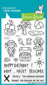LF1411 Ahoy Matey Clear Stamp Set