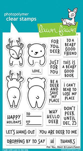 LF1480 For You Deer Stamp Set