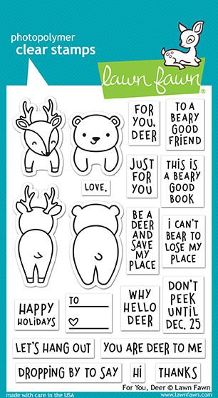 LF1480 For You Deer Stamp Set