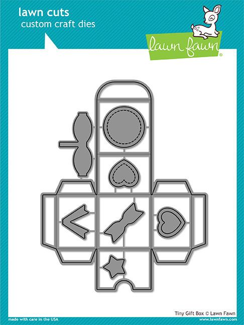 LF1485 Tiny Gift Box Lawn Cuts Dies