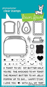 LF1820 Let's Toast Stamp Set