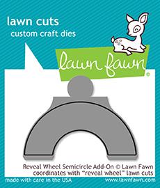 LF1909 Reveal Wheel Semicircle Add-On Lawn Cuts Dies