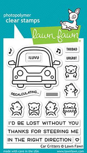LF2338 Car Critters Stamp Set