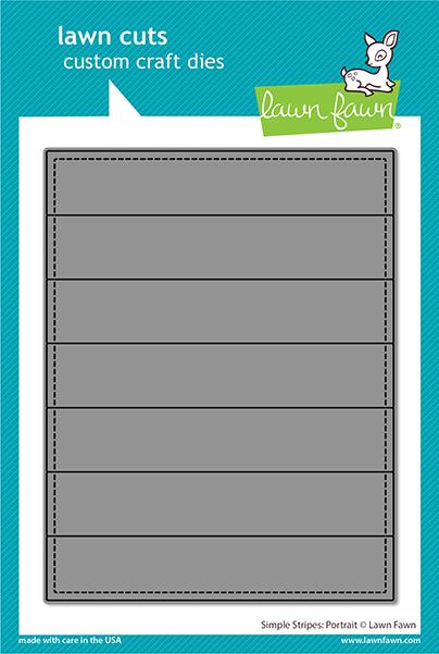 LF2622 Simple Stripes: Portrait Die