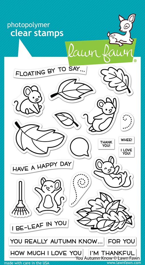 LF2660 You Autumn Know Clear Stamp Set