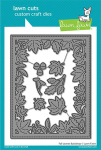 LF2703 Fall Leaves Backdrop Craft Die