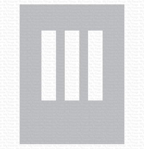 My Favorite Things 6x6 Rectangle Trio Stencil