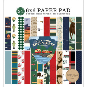 Carta Bella Outdoor Adventure 6 x 6 Paper Pad