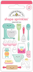 7093 Baked with Love Shape Sprinkles
