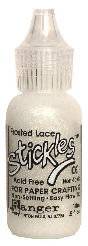 Frosted Lace Glitter Glue Stickles