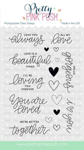 Love Sentiments Stamp Set