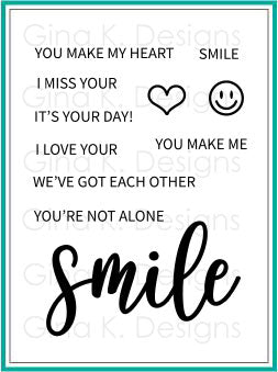 Smile Stamp Set
