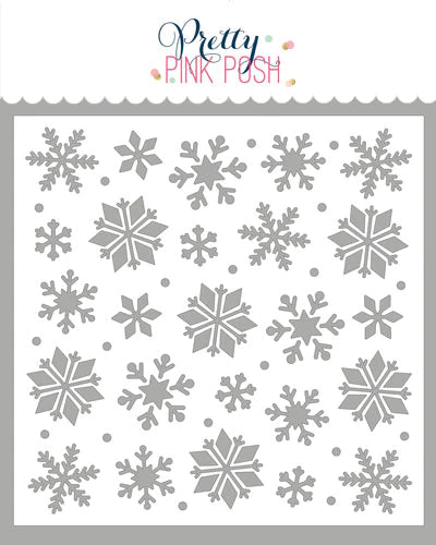 Snowflakes Stencil