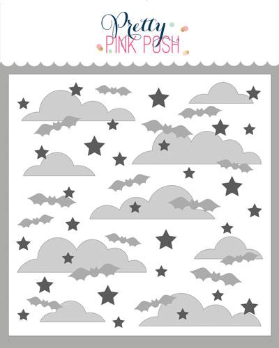 Spooky Sky Stencils (3 Pack)