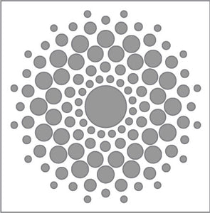 Sun Spots Stencil