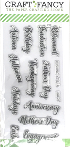 CF504 Happy Everything Stamp Set