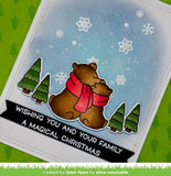 LF1763 Winter Skies Clear Stamp Set