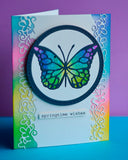 94220 Delicate Butterfly craft die