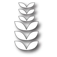 98836 Luscious Leaves craft die